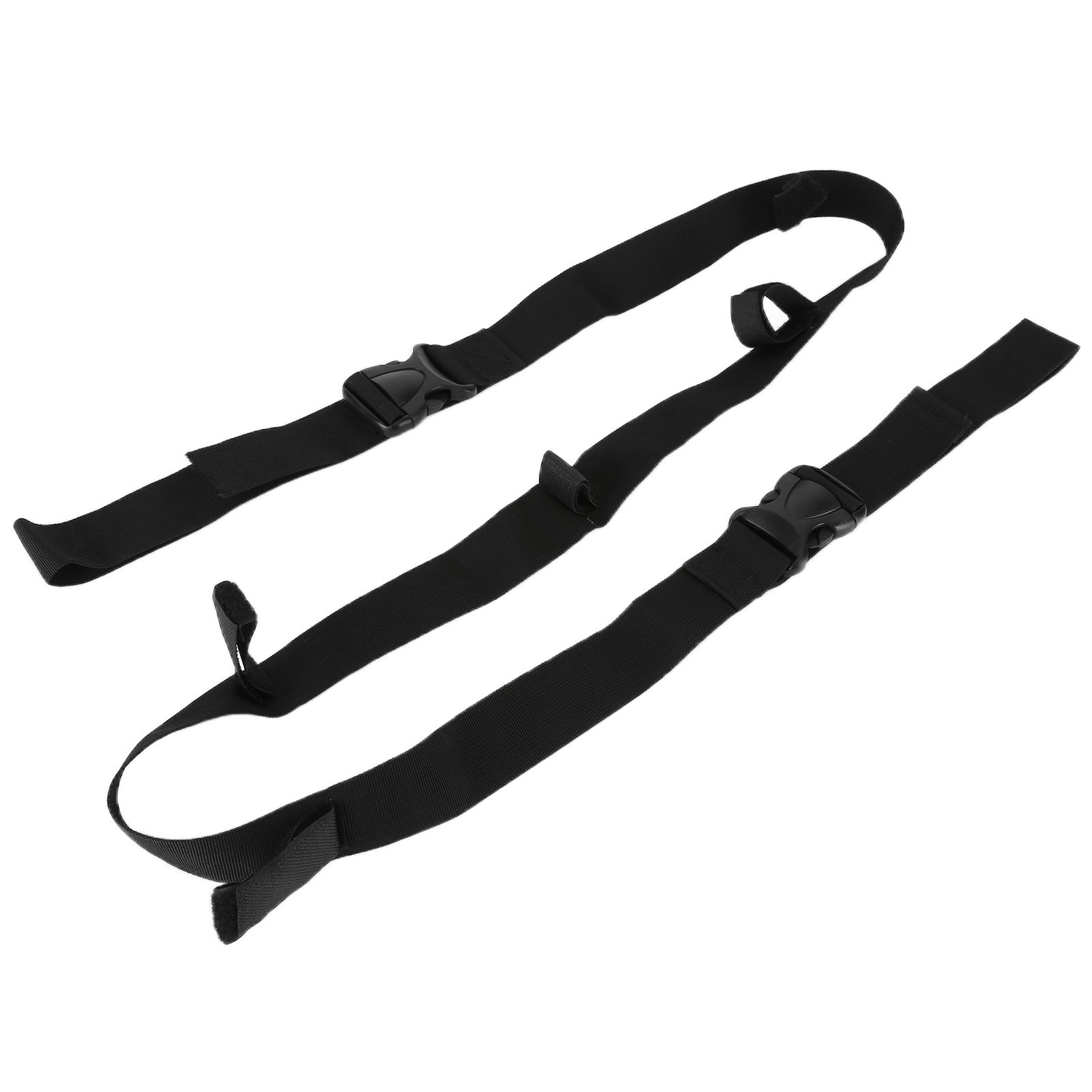 Vehicle‑Mounted Fishing Rod Holder Carrier 5 Hole Pole Rack Belt Strap Fishing Tackle AccessoriesBlack 5 Hole 140‑200cm — image 4
