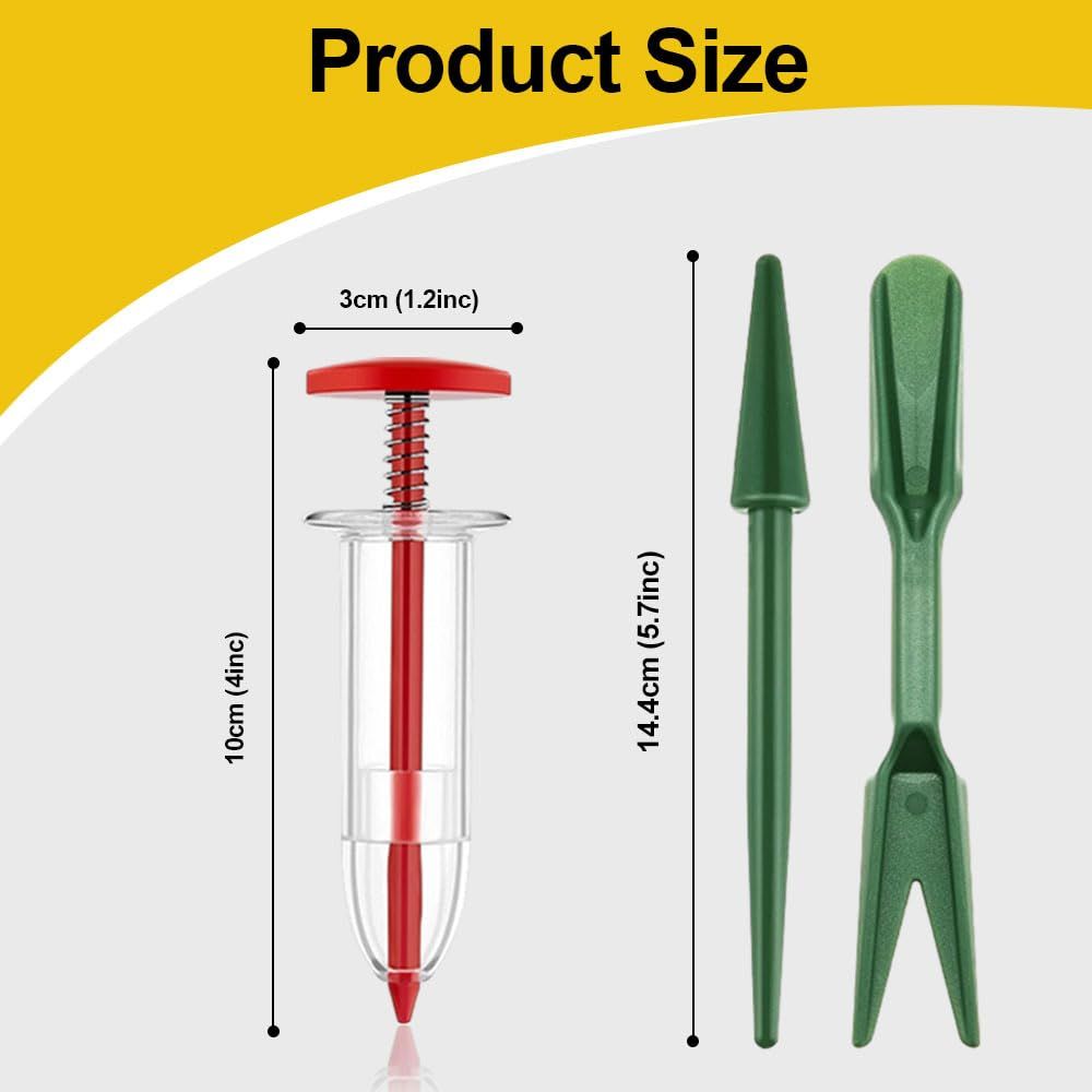 6 PCS Mini Seed Spreader, 2024 New Mini Sowing Seed Dispenser, Small Seed Planter Tool, Seed Sower Spreader Handheld — image 5