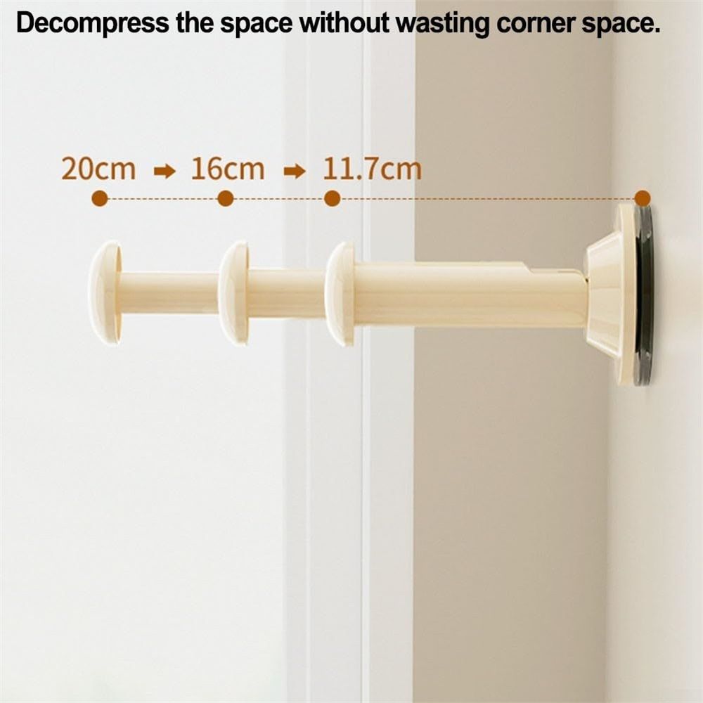 Small Hangers Organizers Stacker Extendable Hangers Rack Simple Installs Designs for Maximizing Space in Laundry Room Telescopic hanger rod — image 2