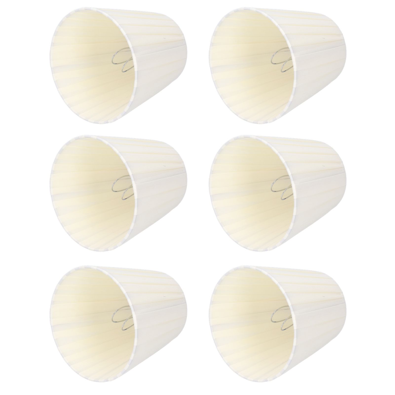 6Pcs Lamp Shade Cloth Crystal Chandelier Wall Light Modern Simple Household Supplies — image 6