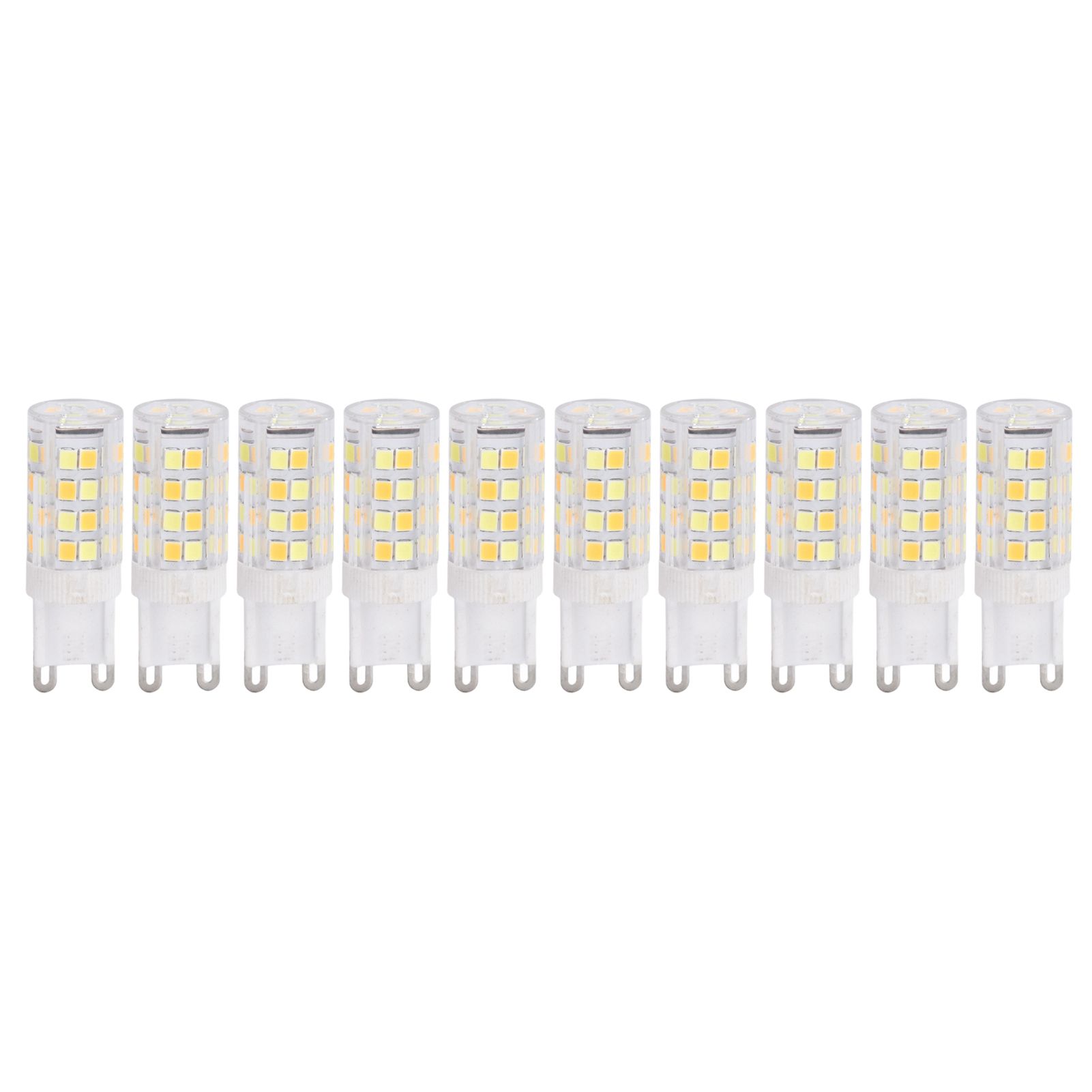10PCS G9 220V LED Lamp Dimmable Ceramic LED Bulb Replace Halogen Lamp for ChandelierG9 5W 52LED — image 3
