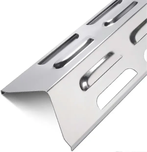 4 Pack Gas Grill Heat Plate Replacement Stainless Steel Heat Shield for Kenmore Master Forge Grills 40.9 × 10 cm — image 2