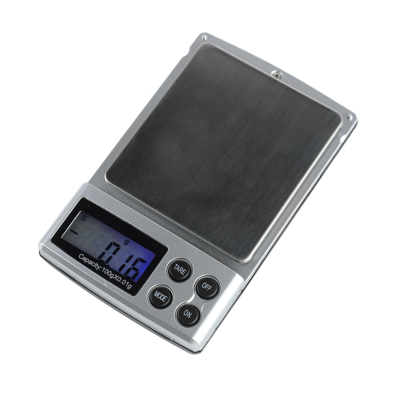 Digital Pocket Scale High Accuracy 100g/0.01g Mini Digital Grams Pocket Scale for Kitchen Spices Gold Jewelry — image 3