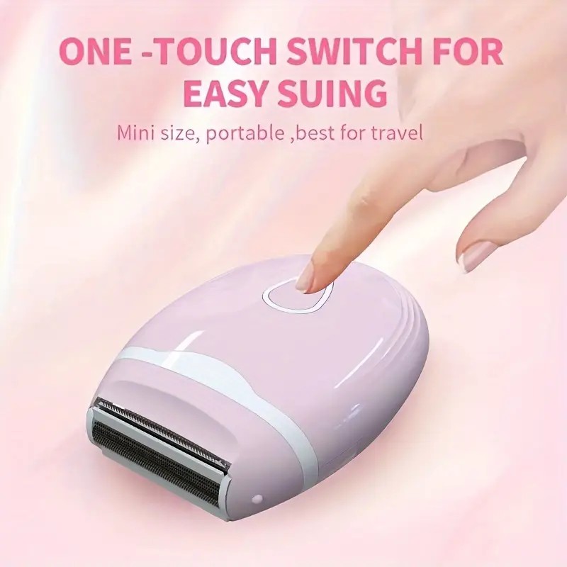 GREEN Women's Electric Hair Remover, Portable Shaver, legs, and underarms, with detachable blade head โ image 2