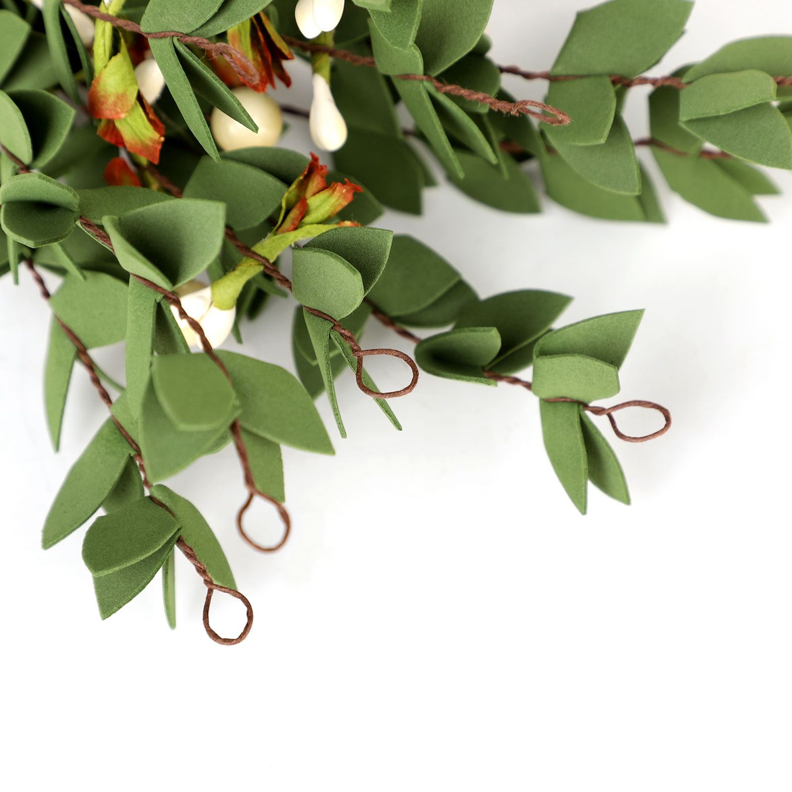 Artificial Mistletoe Leaves Christmas Decoration — image 6