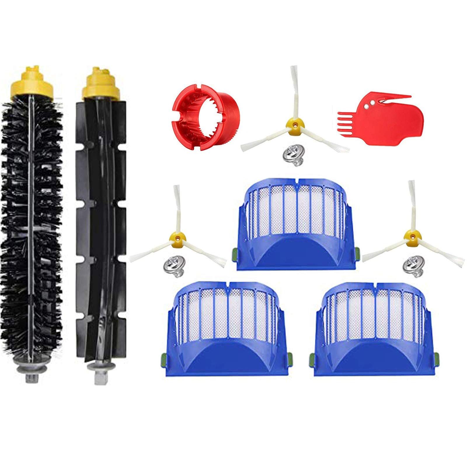 9PCS,DLD Accessory for = 600 610 620 650 Series Vacuum Cleaner Replacement Part Kit - Includes 3 Pack Filter