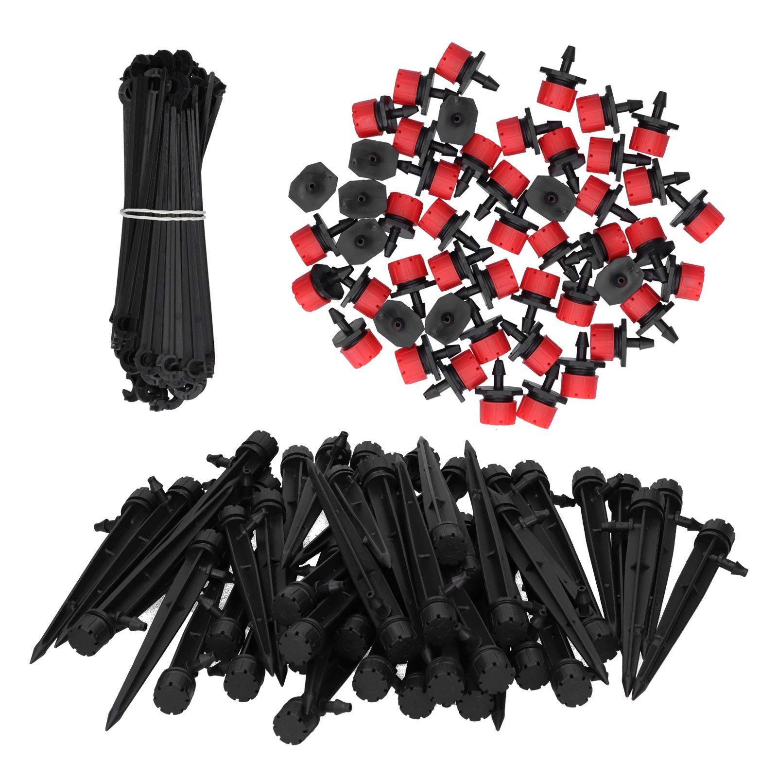 150PCS/Set Drip Irrigation Kit Water Drippers Garden Watering Sprinklers Accessories — image 6