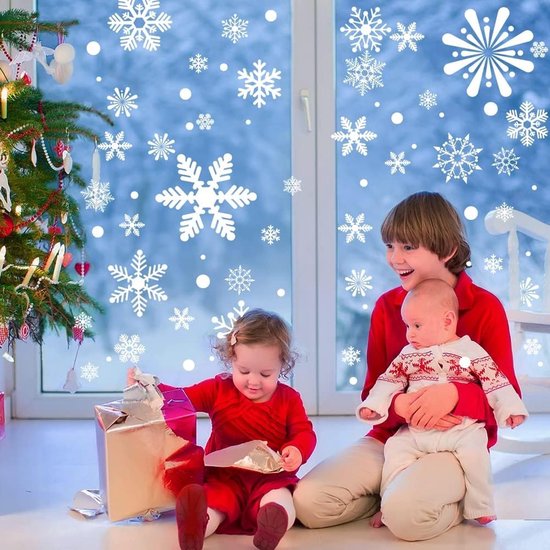 Christmas window stickers - Christmas - Window decorations - Stickers - Christmas decorations - 192 pieces PVC Christmas window decorations - Including — image 3