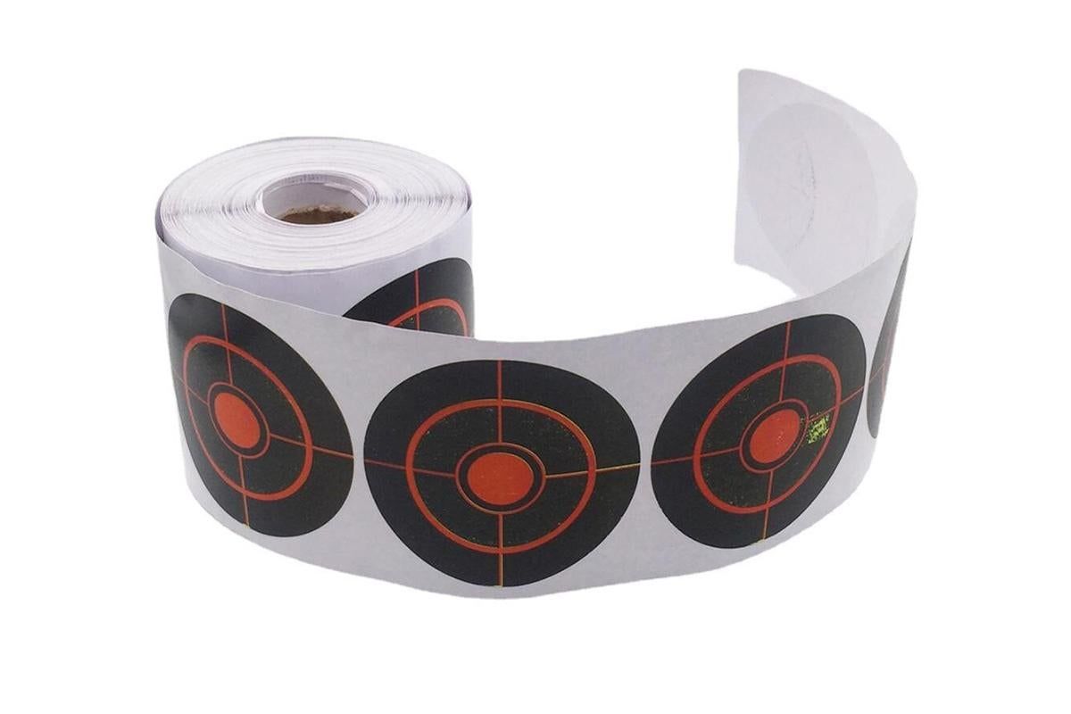 250X/Roll Shooting Target Self Adhesive Targets Splatter Reactive Target Sticker — image 3