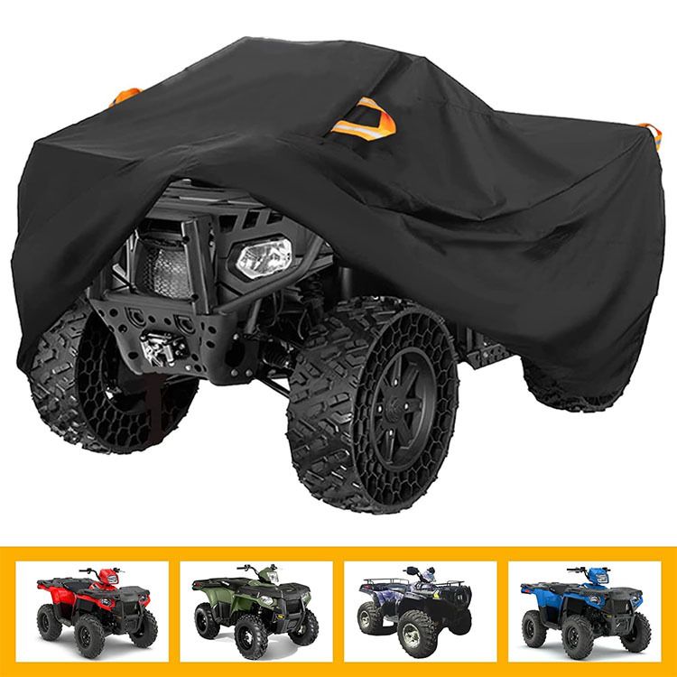 210D ATV Cover - Waterproof and Sunscreen Beach Car Cover, Four-Wheel Off-Road Vehicle Cover(XXXL（256*110*120CM）) — image 5