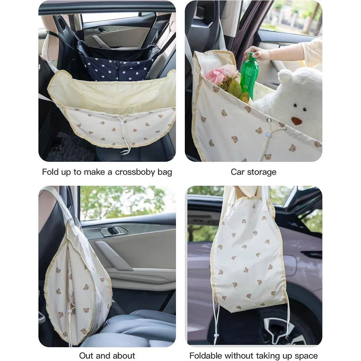 Seat Back Storage Organizer Multi-Function Rear Seat Hanging Storage Bag for Vehicle โ image 4