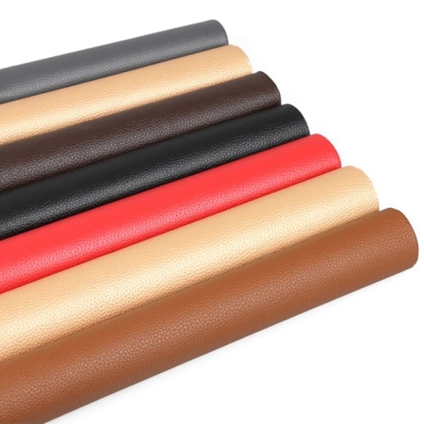 Self-Adhesive Leather Fix Repair Patch Stick Sofa Repairing Sub - Perfect Red 35*137CM — image 3