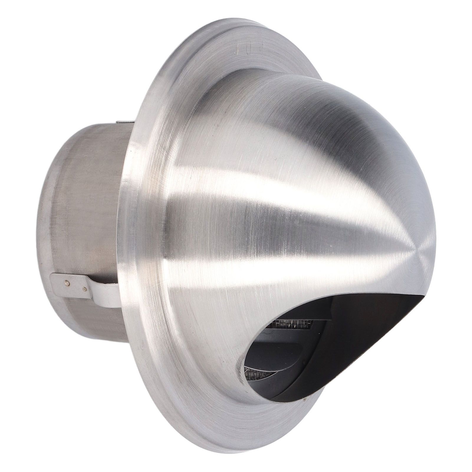 Stainless Steel Air Vent Stainless Steel Round Bull Nosed External Extractor for External Wall Exhaust 60 — image 6