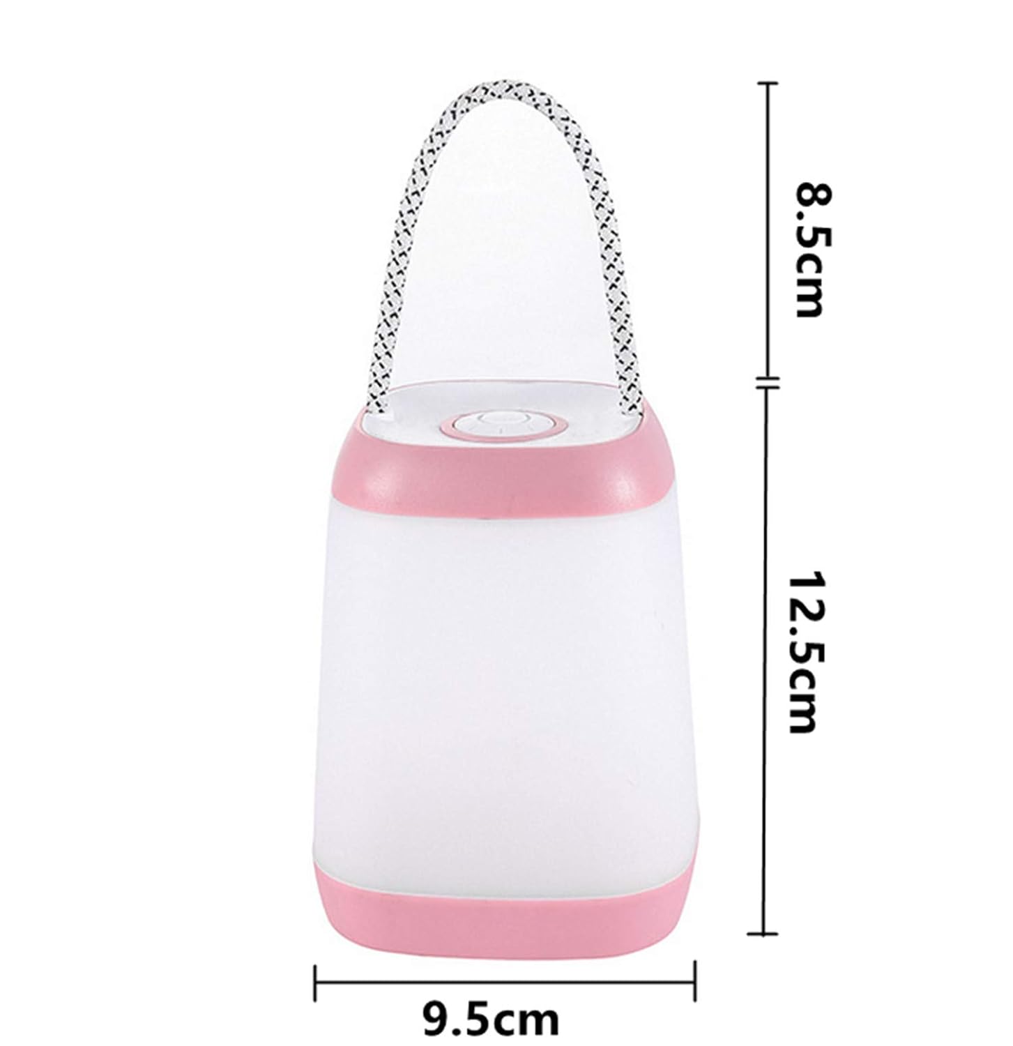 Night Light for Kids, USB Rechargeable Nursery Lamp Portable Camping Lantern with 3 Light Modes for Camping,Emergency,Bedroom,Indoor and Outdoor(Pink, 1 Pack) — image 6