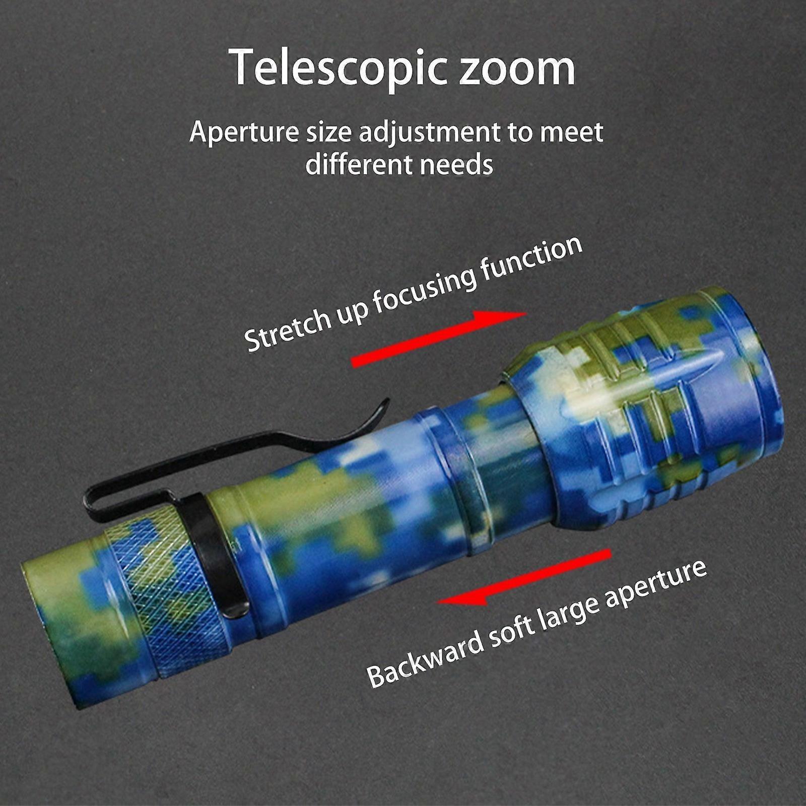 Bright Zoomable LED Flashlight Rechargeable with 4 Modes for Outdoor Use โ image 4
