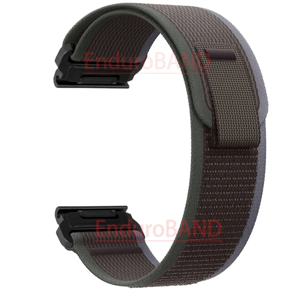 Nylon Watch Band Compatible with Garmin Fenix 7 7X 6X Pro Enduro Instinct Mk1 Epix Gen 2 A4, 26mm