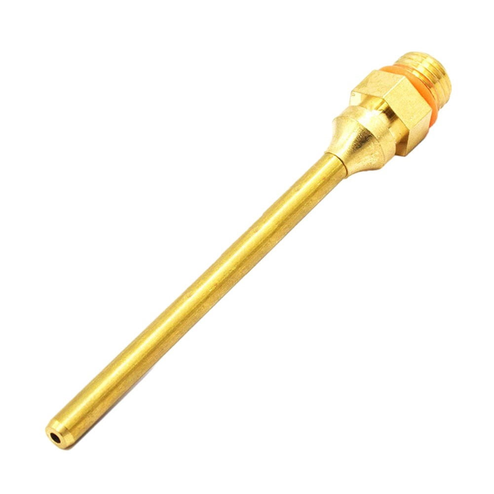 Pure Copper Hot Melt Glue Nozzle 34-100Mm Long Short Small-Bore Large Diameter Glue Nozzle Repair Tool Glue Sprayer 100X2.0Mm Smile Home — image 2