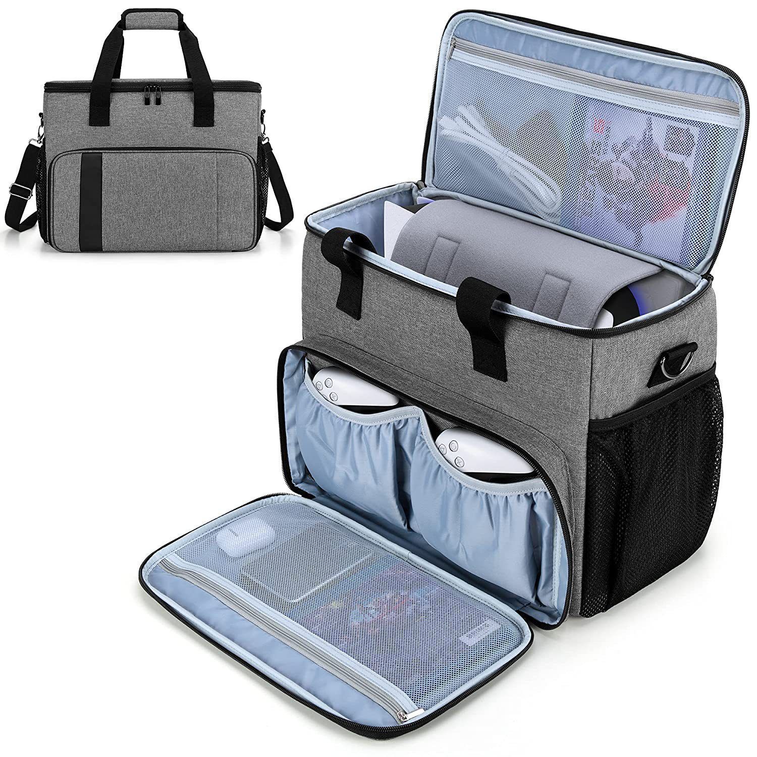 Portable Game Console Bags | Game Gear Travel Bag | Handle Backpack for Game Console, On-The- Game, Portable Game Console โ image 5