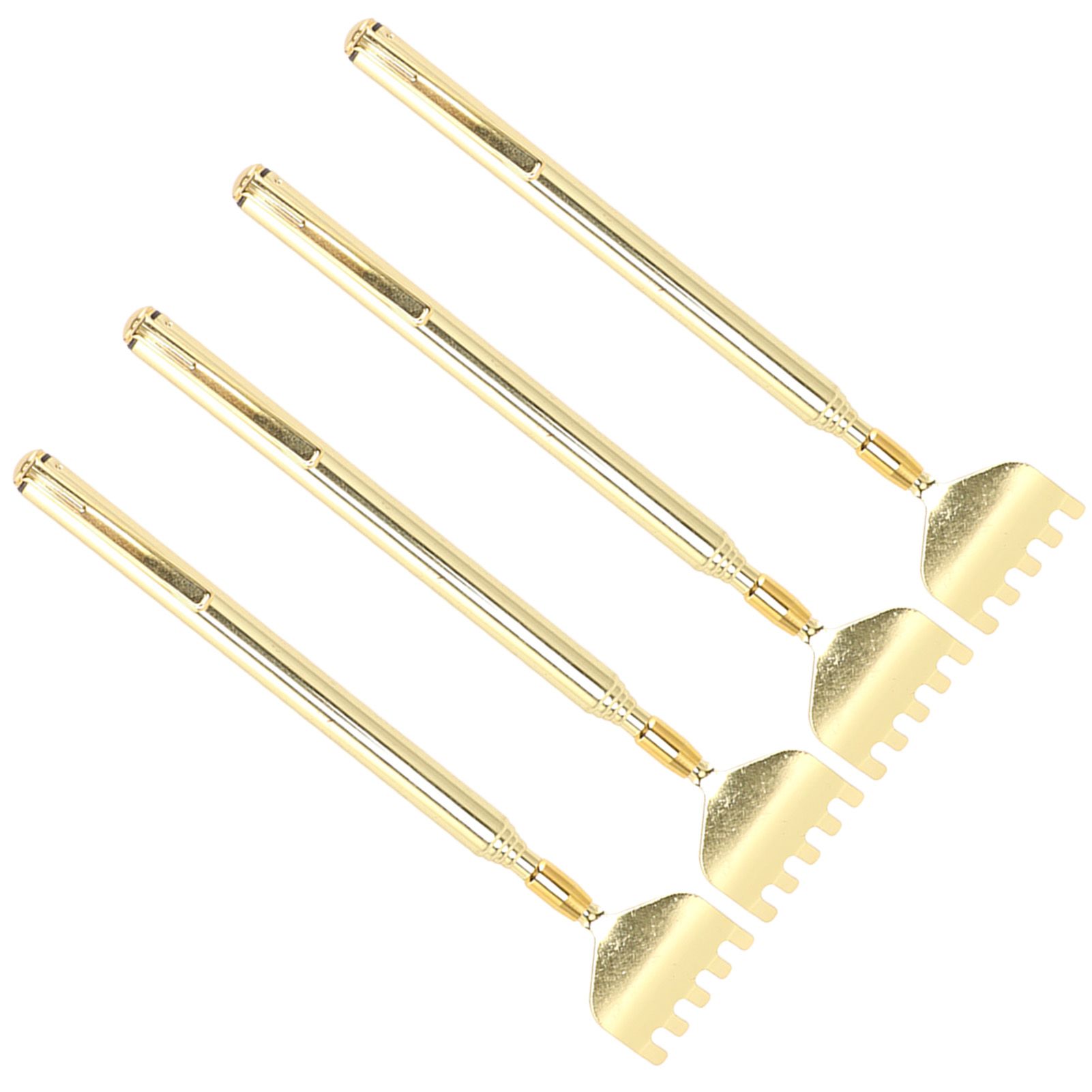 4PCS Extendable Back Scratcher Portable Stainless Steel Telescoping Back Scratcher for Massage โ image 5