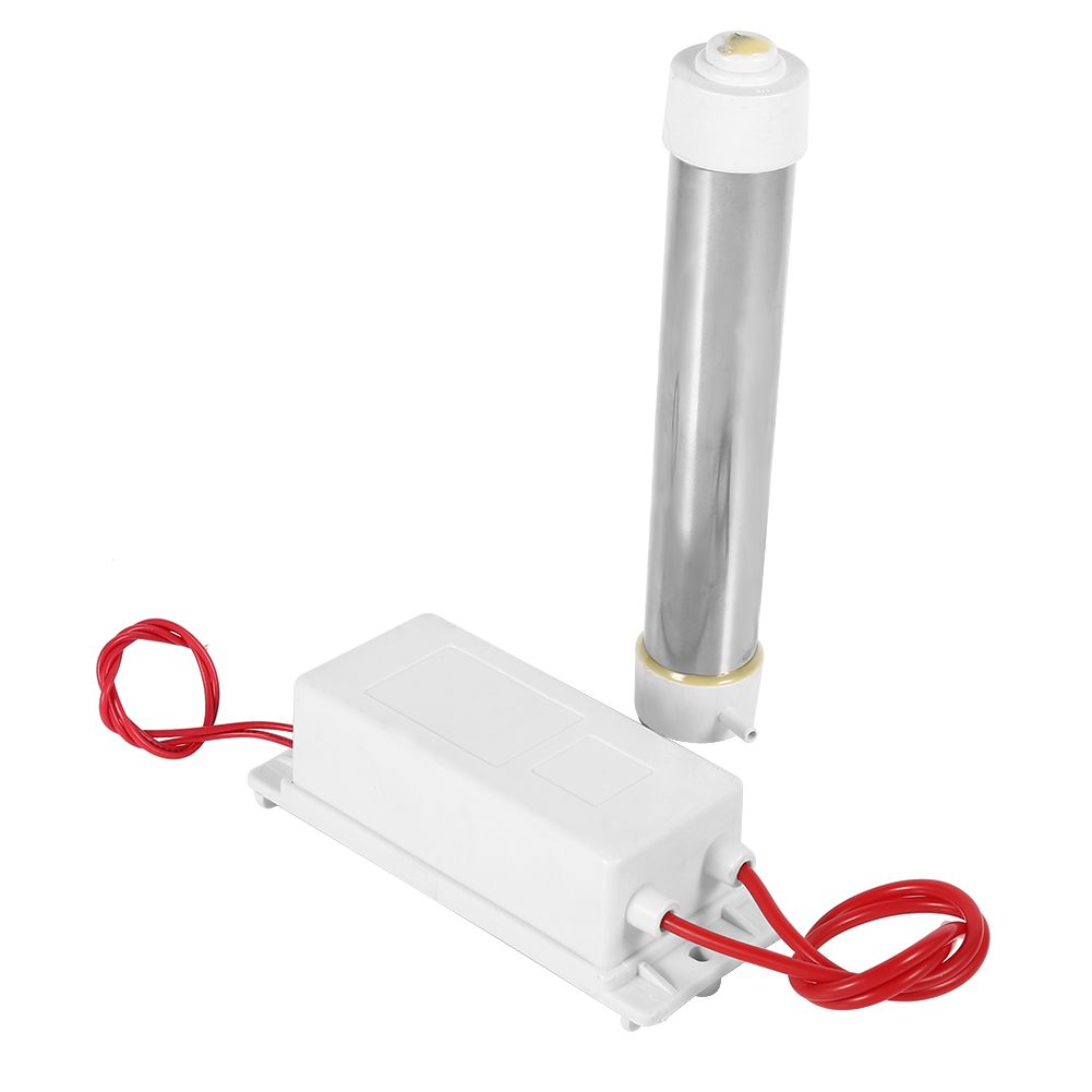 220V 3g White Quartz Tube Ozone Generator For Water Air Purifier Sterilizer Cleaner New โ image 2