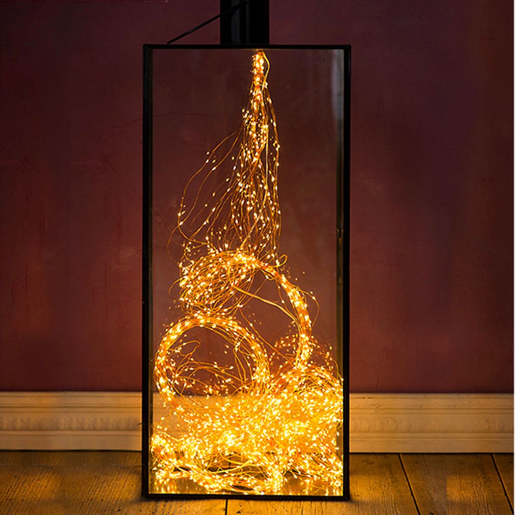 Waterfall String Lights Star Decorative Lights Twinkle Fairy Lights with Remote Control โ image 4
