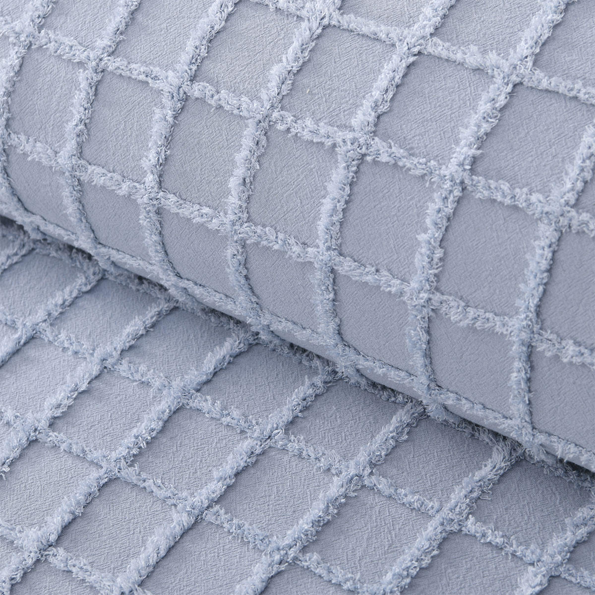 Vintage Design Homewares Parquet Snooze Blue Polyester Cotton Quilt Cover Set Single โ image 3
