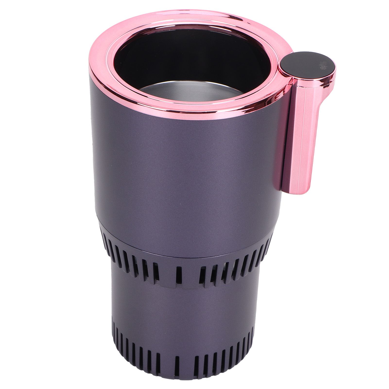 12V Car Cup Cooler Warmer Portable Car Heating Cooling Cup Holder for Home Travel UseRose Gold — image 2