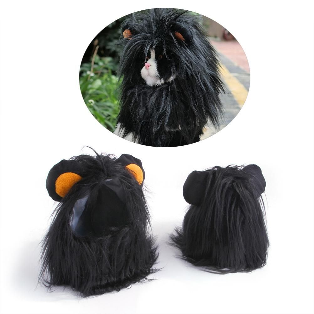 Pet Wig for Dog Cat Hair Headgear Cosplay Costume for Christmas Halloween Party โ image 5