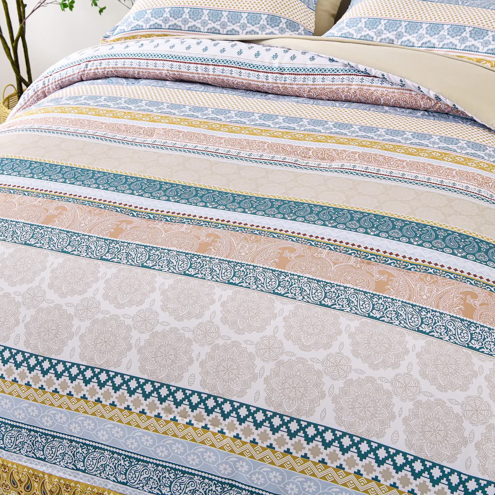 Luxe Loft Boho Quilted Comforter & Shams – Trending 3‑Piece Set — image 5