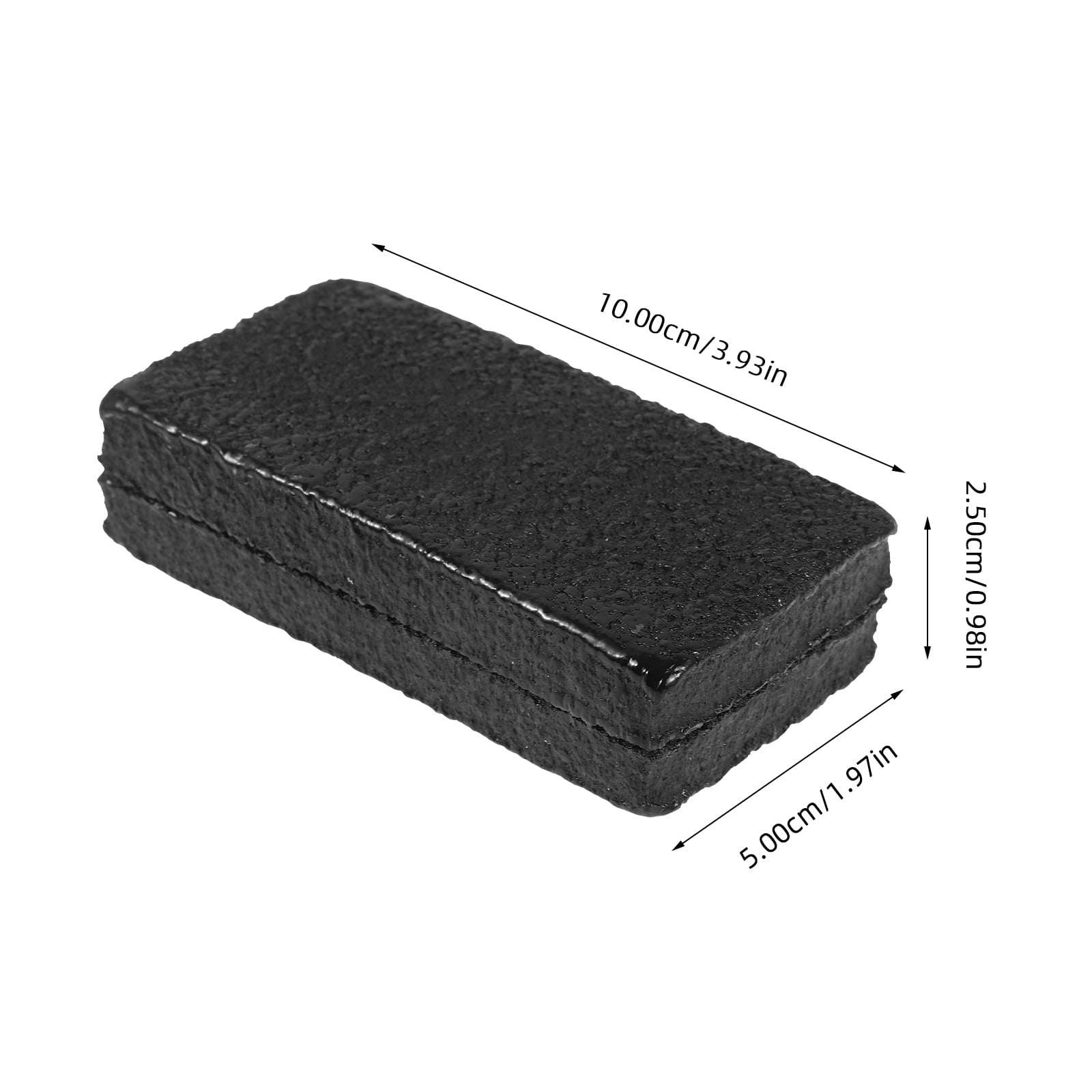 1Set Racket Eraser Kneadable Eraser for Sports Paddle Cleaning Black Latex Material — image 2