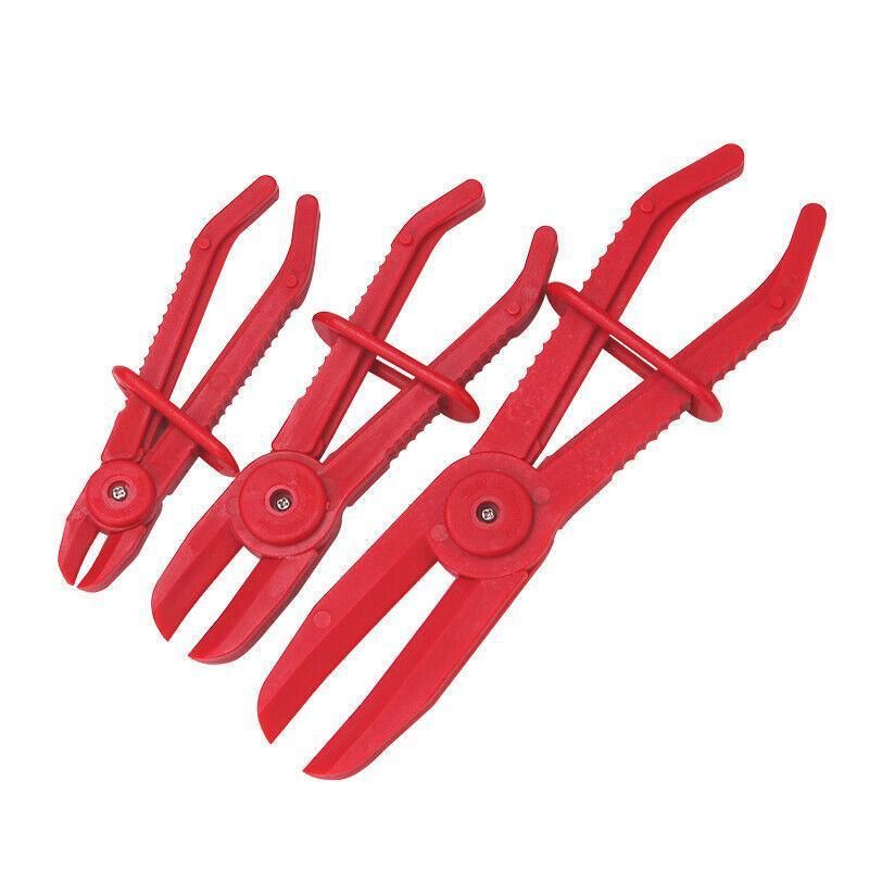 3PCS Nylon Hose Clamp Pliers Set | Flexible Pinch-Off Tool for Fuel Brake Water Lines — image 2