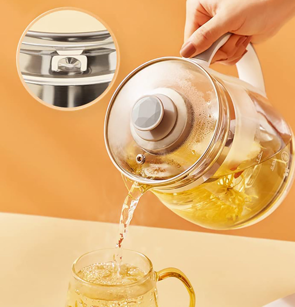 Hoper Layer Eletric Glass Kettle Water Boiler Multiple Cooking Boiling Bottle 1.5L FA-K1501 AU Model — image 3