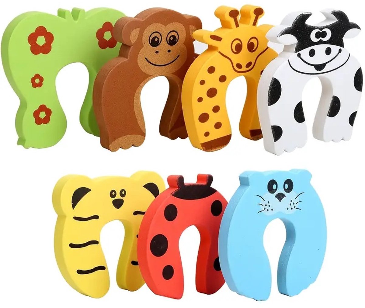 Door Stoppers Animal I Baby and Child Door Protectors I Door Protection I Foam / Foam I Animal Door Stopper I 4 Pieces — image 5