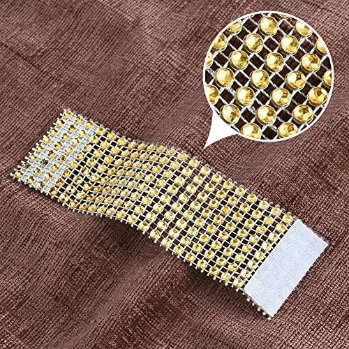 100pcs Napkin Rings, Gold Napkin Rings Buckles for Table Decorations, Wedding, Dinner, Party, DIY Decoration — image 2