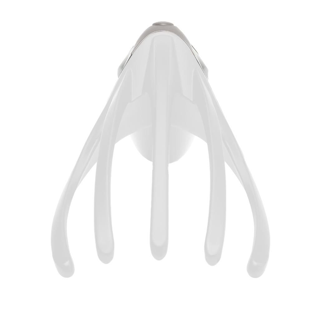 Finger Gripper Claw Massager Electric Head Massager Octopus Scalp Stress Relax -White — image 4