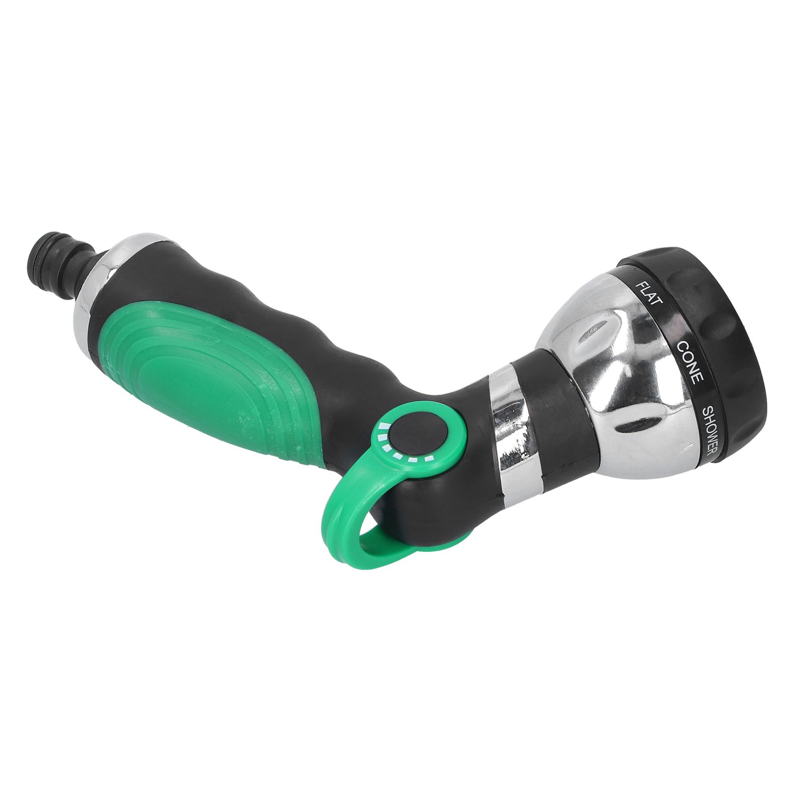 Garden Hose Spray Nozzle AntiSlip 8 Adjustable Patterns Water Sprayer Quick Connector Set(G3/4 ) — image 6