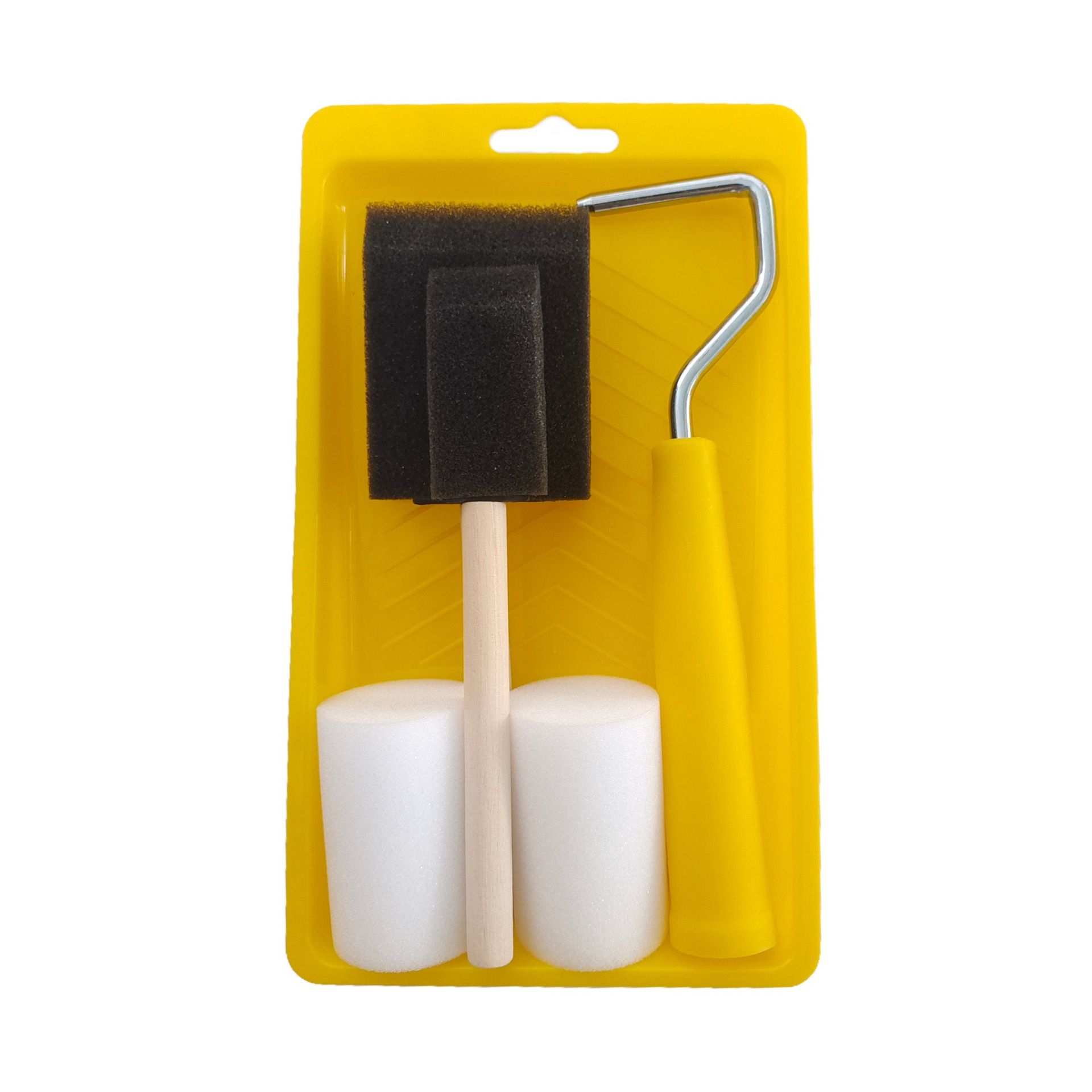 Paint Roller, Sponge Paint Brushes, High-Density Foam Refill 2",Small Finest Finish Paint Roller Kit for Chalk Painting Stenciling — image 2