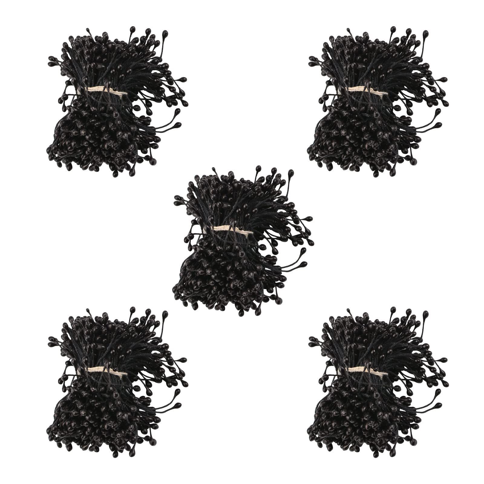 Stamens for Crafts, Artificial Flowers DIY Wedding Party Home Decoration for various types of crafts and occasions (Black, 1800) — image 5
