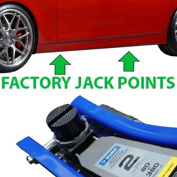 Sturdy Heavy Duty Rubber car jack protector, adapter for frame protection, black_OF, Top Quality, Easy to Use, Good Performance — image 4
