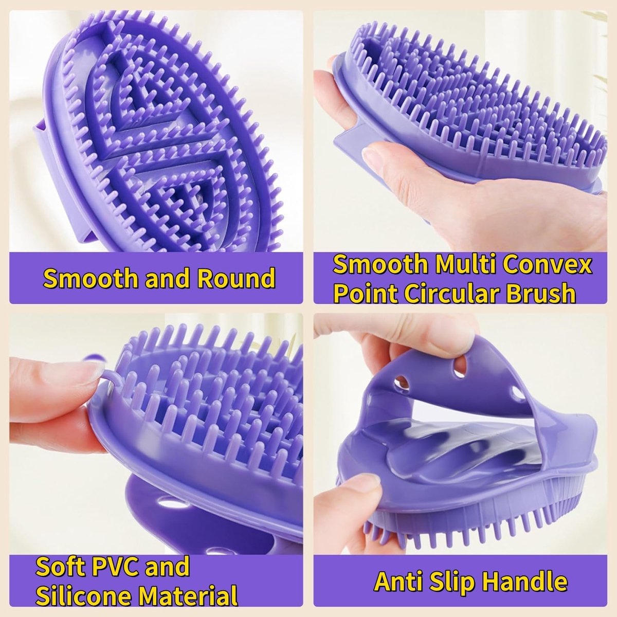 pieces - Massage Brush - Meridian Pressure Brush - Dry Brushing - Essential Oil Brush - Bath Brush - Body Scrub Bath Body Brush - SPA Massager - for Meridian — image 2