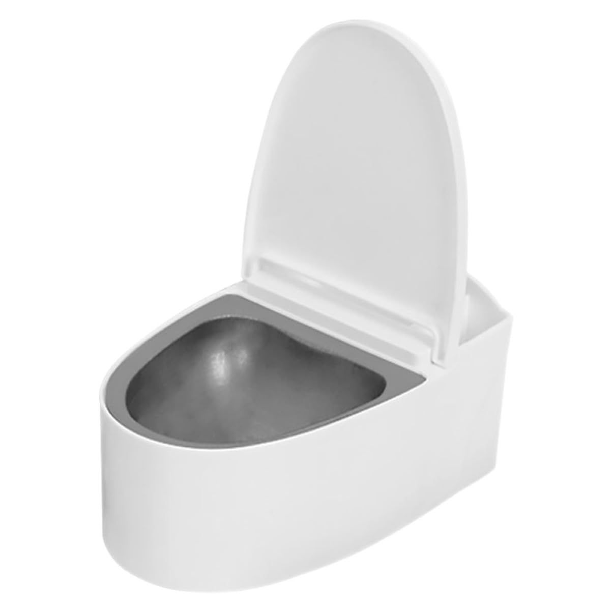 Ashtray Cigarett e Ash Tray Cigarett e Receptacle Cigarett Holder Ash Trays with Covers Outdoor Cute Ash Tray Ash Can White — image 2