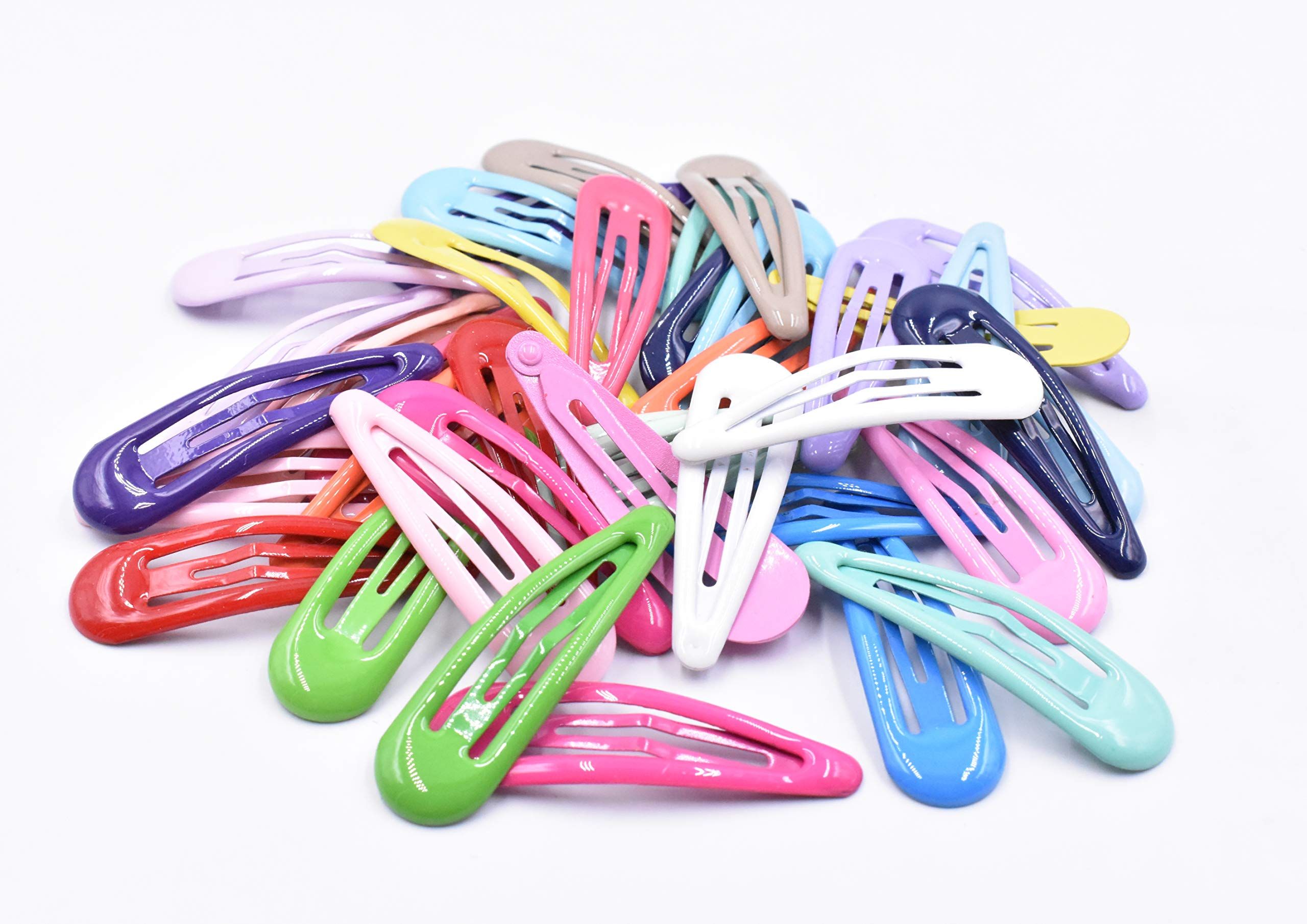40pcs Assorted Color Glossy nap Prong Clips Non-Slip Hair Clips Barrettes for Girls Ladies Barrettes in Pairs for Ladies — image 5