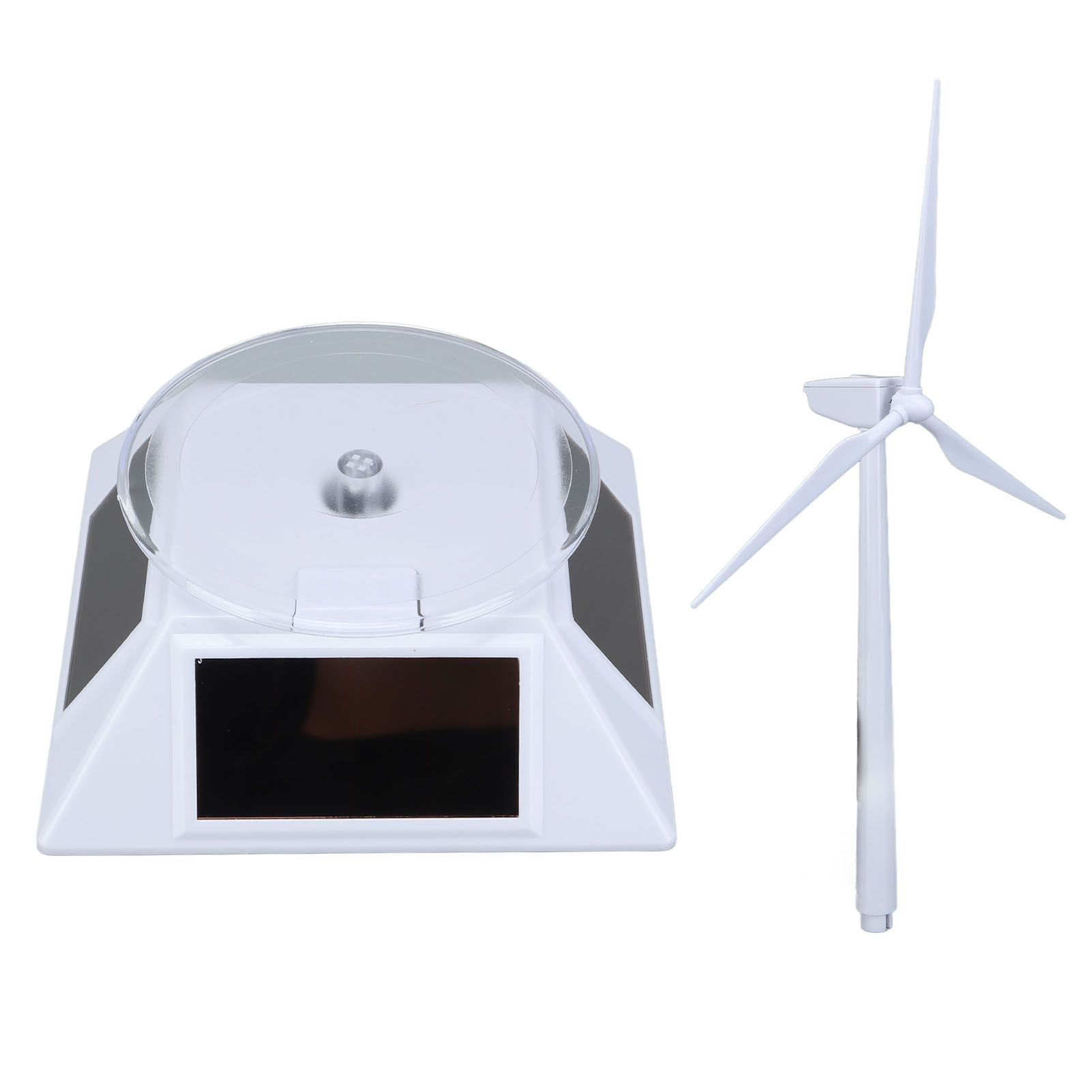 Solar Energy Wind Mill Toy Educational Decorative Dual Use Turbine Solar Powered Windmills for Kids Science Teaching โ image 3