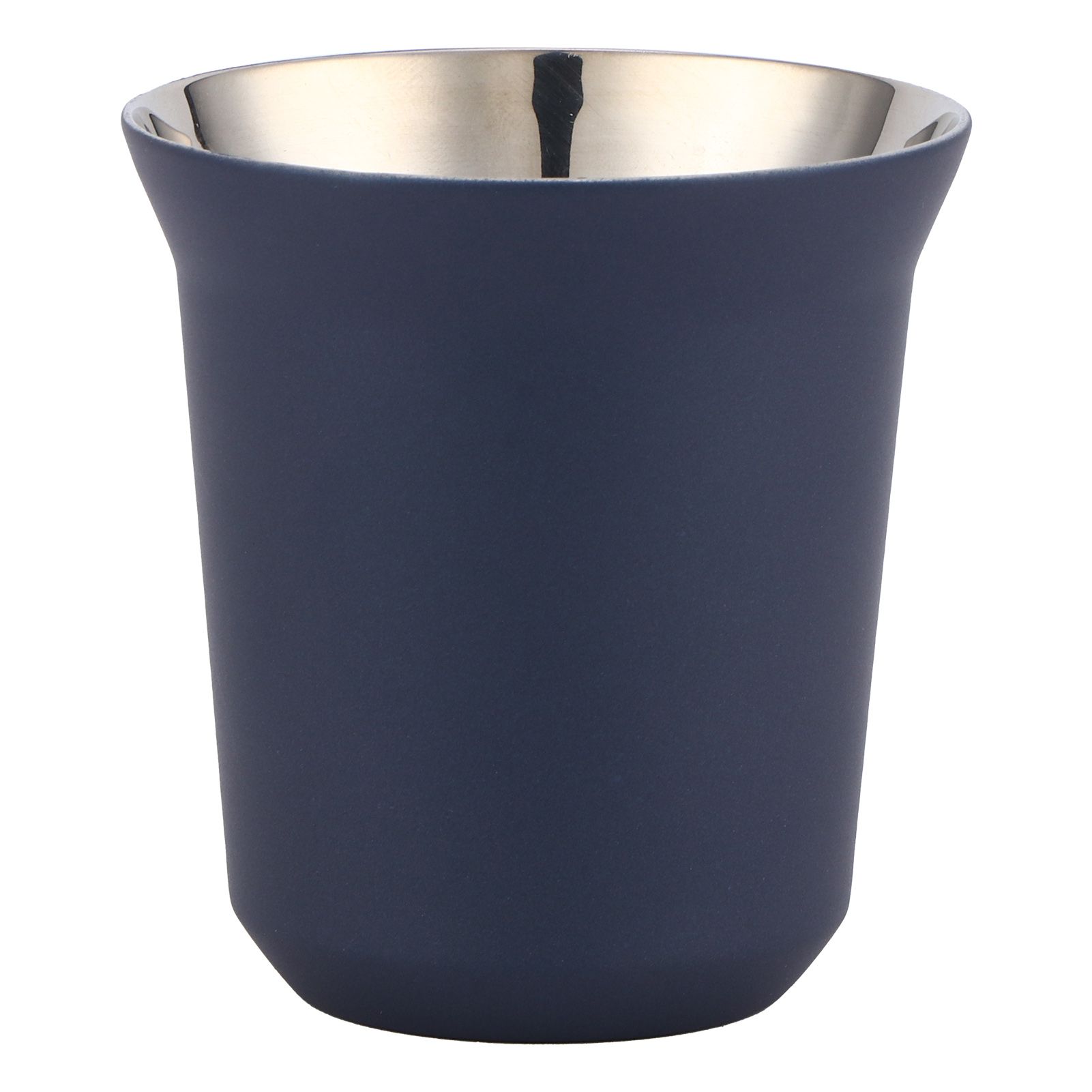 Stainless Steel Coffee Cup Double Wall Insulated Capsule Cup Mug for Home Coffee ShopDark Blue 160ml — image 2