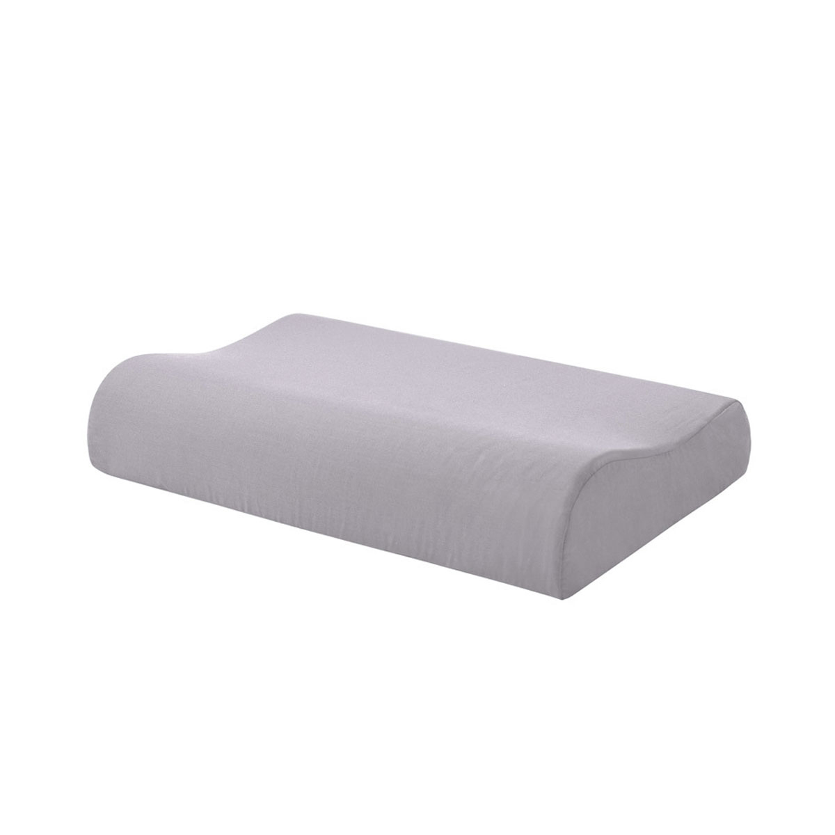 Accessorize Silver Cotton Rich Contour Pillowcase 40 × 60 × 12cm