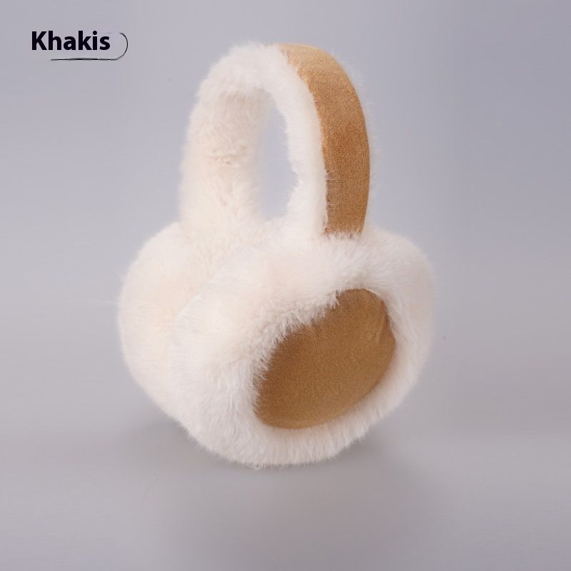 Folding Warm Ear Muffs Female Fall And Winter Plush Fashion Ear Cover Winter Outdoor Cold Ear Bag Ear Warm Student Ear Muffs — image 2