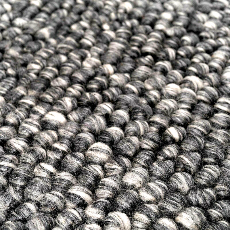 Wool Pebble Charcoal Lifestyle Rug 130x 180 cm โ image 3