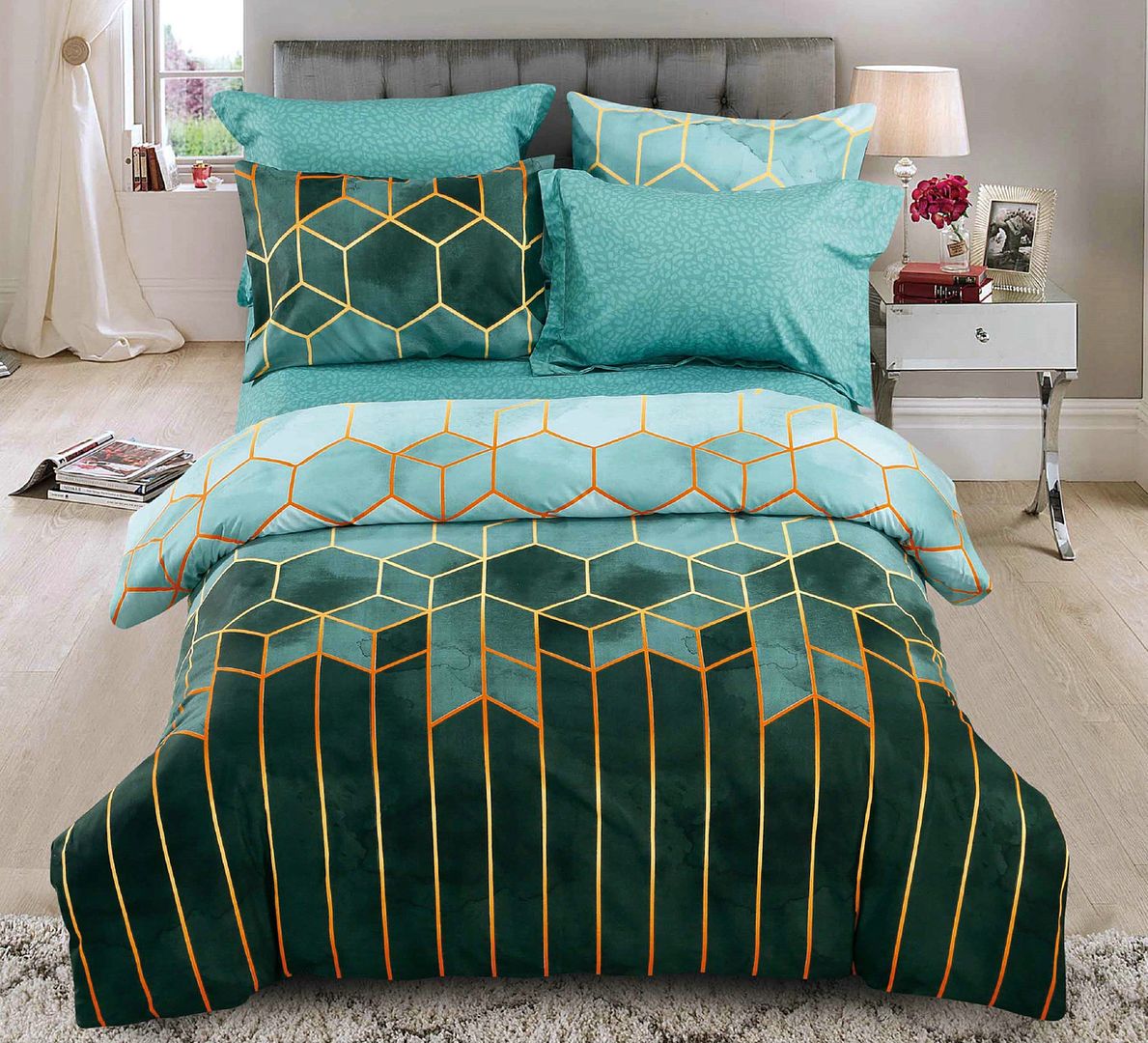 Giverny Quilt Cover Set - King Size — image 3