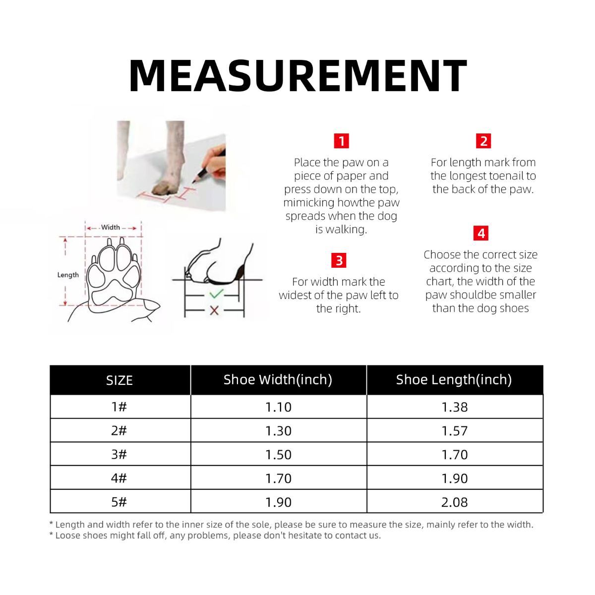 Dog Shoes for Small Medium Dogs Waterproof Puppy Dog Boots with Safety Reflective Dog Paw Protectors for Winter Hot Pavement Rainy Day with Anti Slip โ image 3