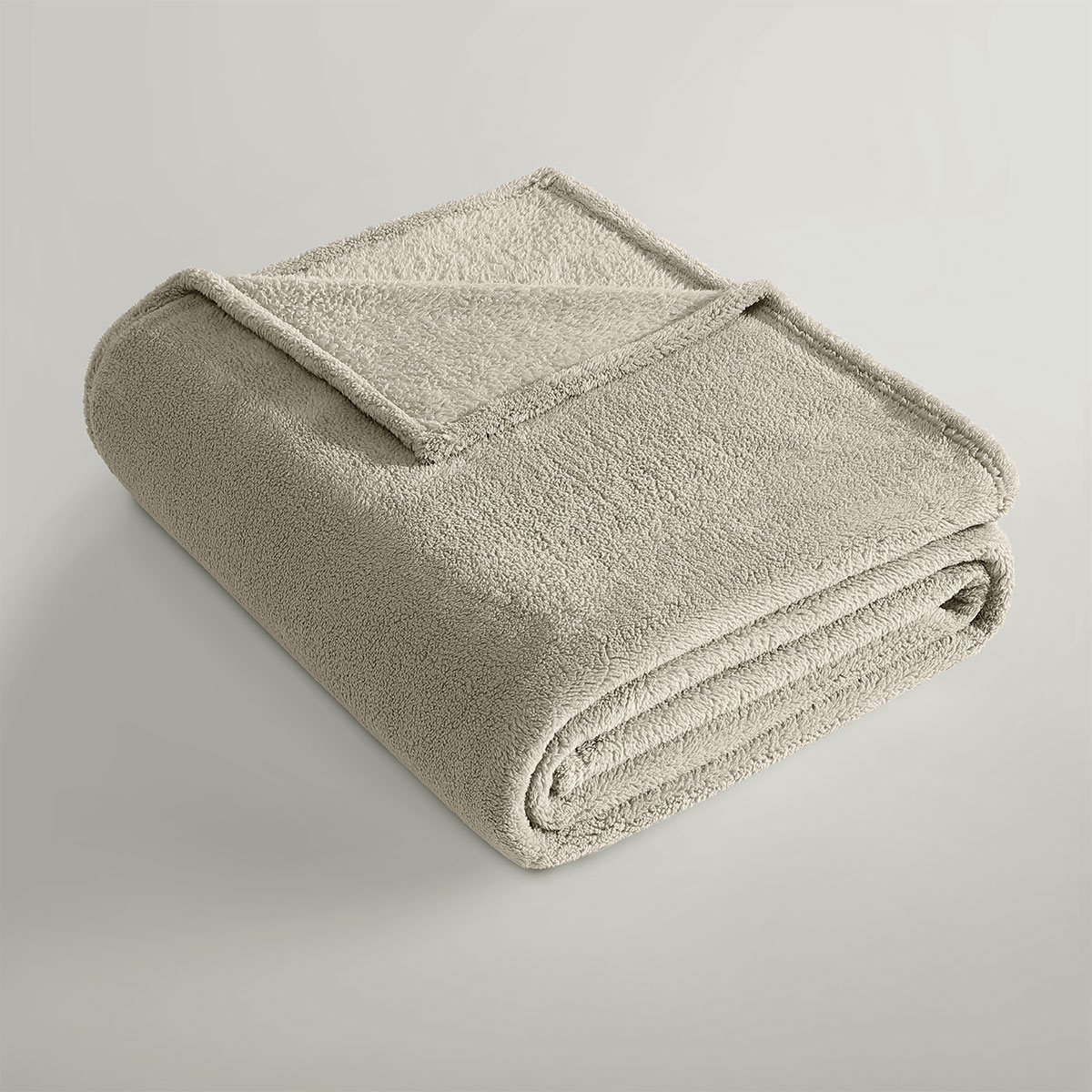 Ardor Teddy Natural Ultra Soft Cozy Fleece Blanket Queen โ image 3